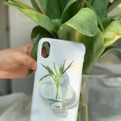 Iphone Cases*Boogzel Clothing Lily Vase iPhone Case Blue