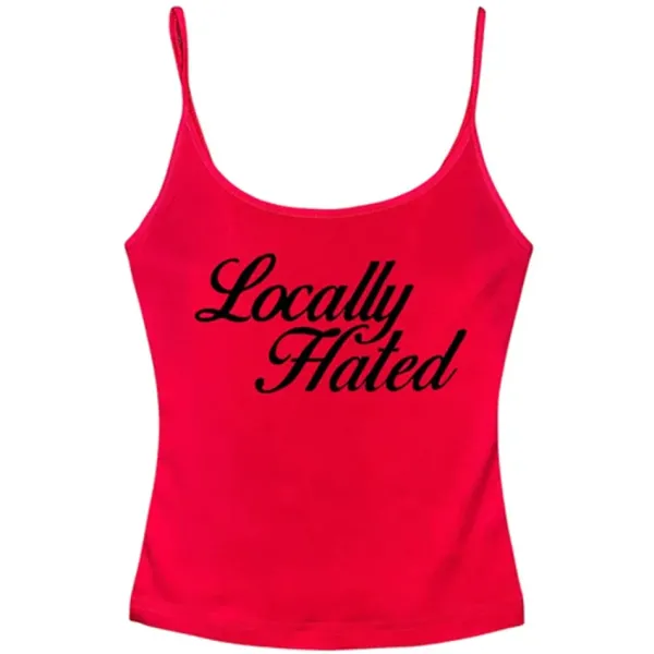 Y2K Tops*Boogzel Clothing Locally Hated Aesthetic Tank Top