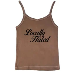 Y2K Tops*Boogzel Clothing Locally Hated Aesthetic Tank Top