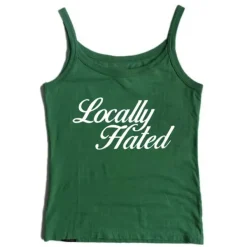 Y2K Tops*Boogzel Clothing Locally Hated Aesthetic Tank Top