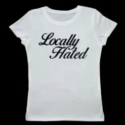 Y2K Tops|Aesthetic T-Shirts & Graphic Tees*Boogzel Clothing Locally Hated Cropped Tee