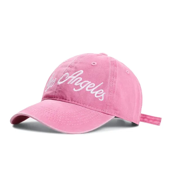 Hats*Boogzel Clothing Los Angeles Baseball Cap Pink