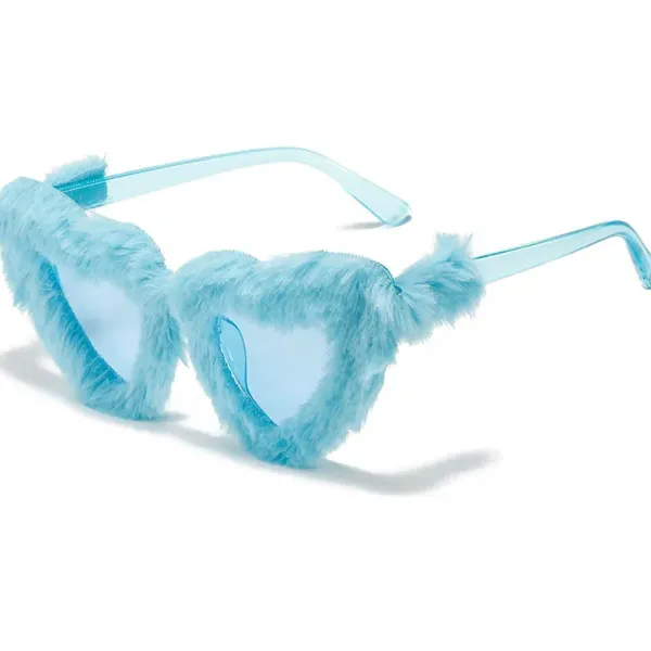 Sunglasses*Boogzel Clothing Love Bites Fluffy Glasses