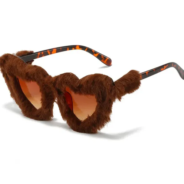 Sunglasses*Boogzel Clothing Love Bites Fluffy Glasses