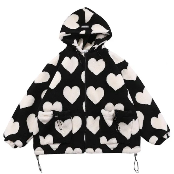 Coats & Jackets*Boogzel Clothing Love Bites Hooded Jacket
