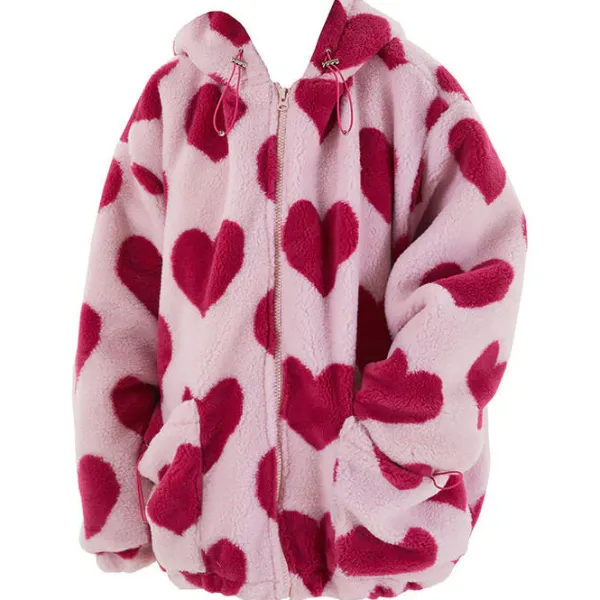 Coats & Jackets*Boogzel Clothing Love Bites Hooded Jacket