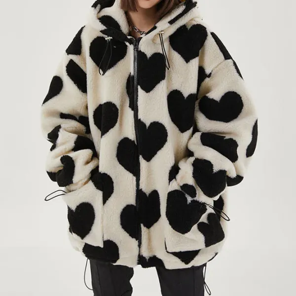 Coats & Jackets*Boogzel Clothing Love Bites Hooded Jacket