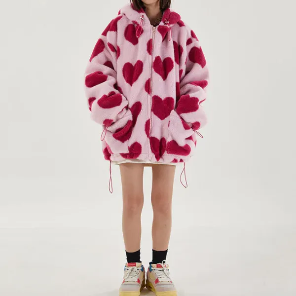 Coats & Jackets*Boogzel Clothing Love Bites Hooded Jacket