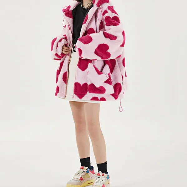 Coats & Jackets*Boogzel Clothing Love Bites Hooded Jacket