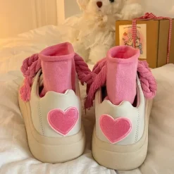 Mad|Aesthetic Sneakers*Boogzel Clothing Love Bloom Chunky Sneakers Pink