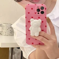 Iphone Cases*Boogzel Clothing Lovely Bear iPhone Case Pink