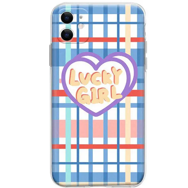 Iphone Cases*Boogzel Clothing Lucky Girl iPhone Case