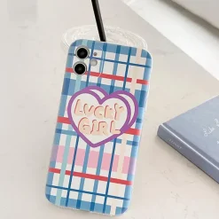 Iphone Cases*Boogzel Clothing Lucky Girl iPhone Case