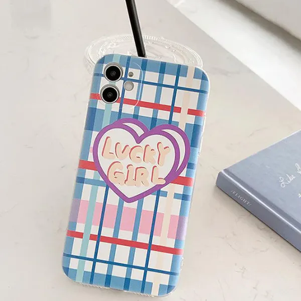 Iphone Cases*Boogzel Clothing Lucky Girl iPhone Case