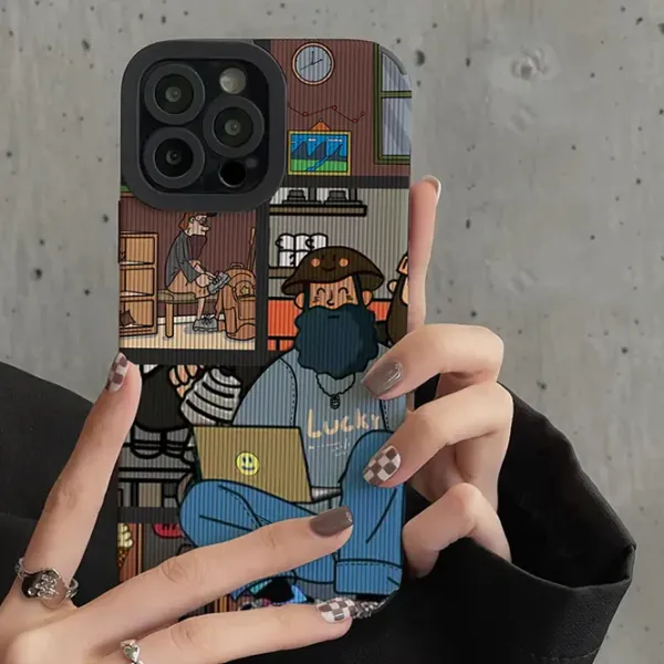 Iphone Cases*Boogzel Clothing Lucky Man IPhone Case Blue