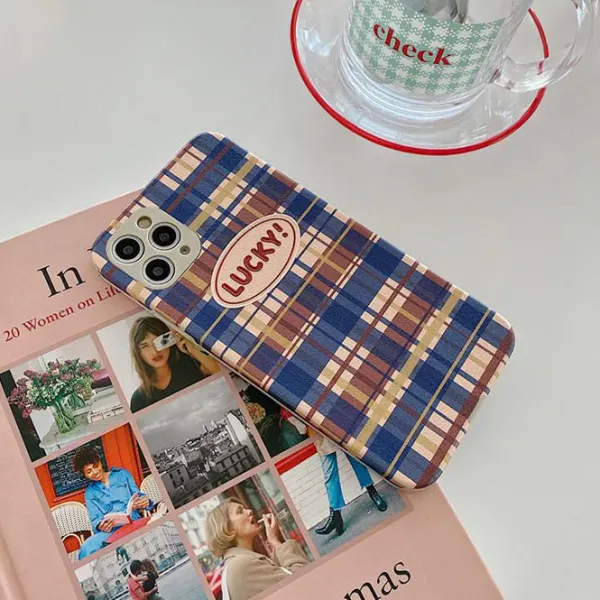 Iphone Cases*Boogzel Clothing Lucky Plaid iPhone Case