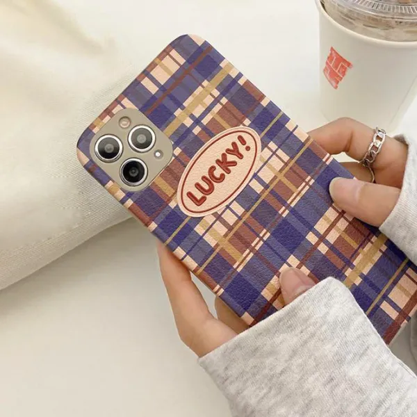 Iphone Cases*Boogzel Clothing Lucky Plaid iPhone Case