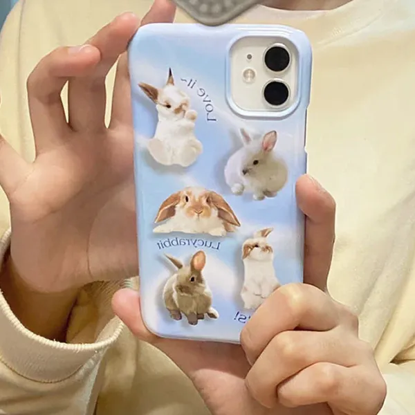Iphone Cases*Boogzel Clothing Lucky Rabbit iPhone Case Pink