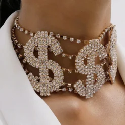 Necklaces & Chokers*Boogzel Clothing Made Of Money Choker