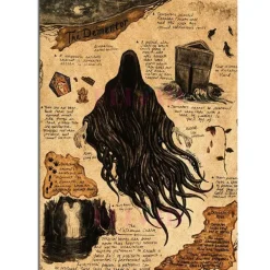 Posters / Tapestry*Boogzel Clothing Magical Creatures Canvas Poster