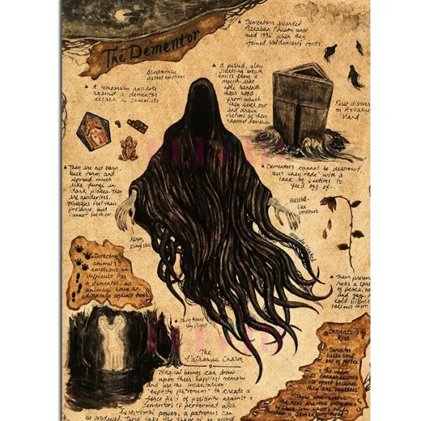 Posters / Tapestry*Boogzel Clothing Magical Creatures Canvas Poster