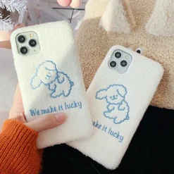 Iphone Cases*Boogzel Clothing Make it Lucky IPhone Case White