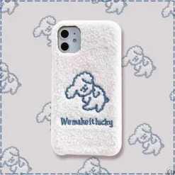 Iphone Cases*Boogzel Clothing Make it Lucky IPhone Case White