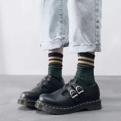 Classics|Sandals / Mary Janes*Boogzel Clothing Mary Jane Buckle Flats Black