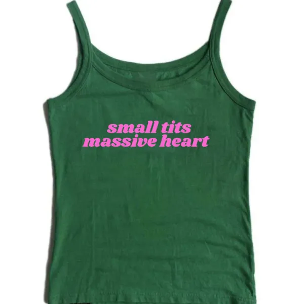 Y2K Tops*Boogzel Clothing Massive Heart Tank Top