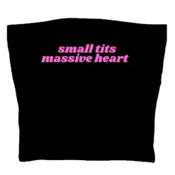 Y2K Tops*Boogzel Clothing Massive Heart Tube Top