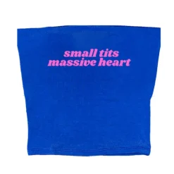 Y2K Tops*Boogzel Clothing Massive Heart Tube Top