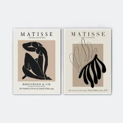 Posters / Tapestry*Boogzel Clothing Matisse The Cut-Outs Canvas Posters