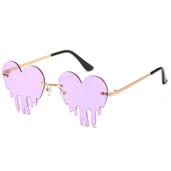 Sunglasses*Boogzel Clothing Melting Heart Glasses