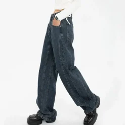 Jeans*Boogzel Clothing Mercury Rising Wide Jeans Blue