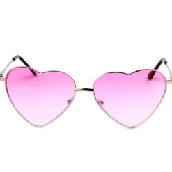 Sunglasses*Boogzel Clothing Metal Frame Heart Shape Sunglasses