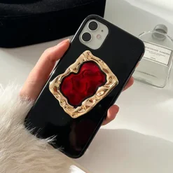Iphone Cases*Boogzel Clothing Metal Gem iPhone Case Black