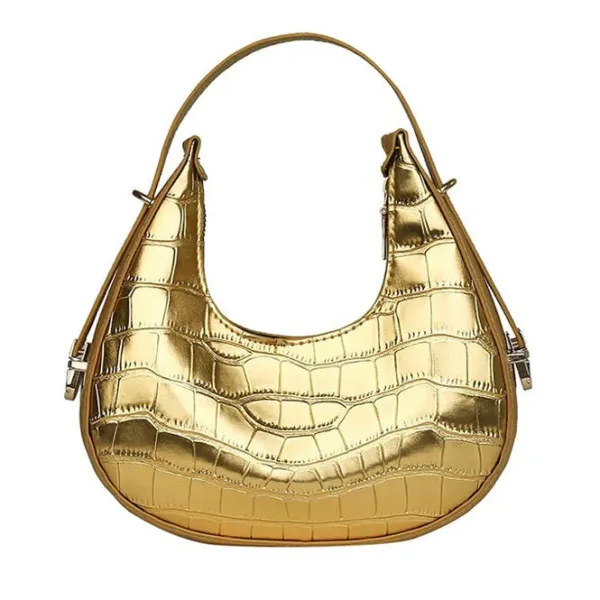 Bags & Purses*Boogzel Clothing Metallic Aesthetic Hobo Bag