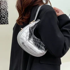 Bags & Purses*Boogzel Clothing Metallic Aesthetic Hobo Bag