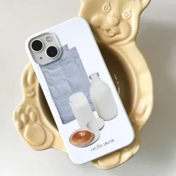 Iphone Cases*Boogzel Clothing Milk & Donut iPhone Case White