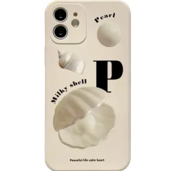 Iphone Cases*Boogzel Clothing Milky Shell iPhone Case White