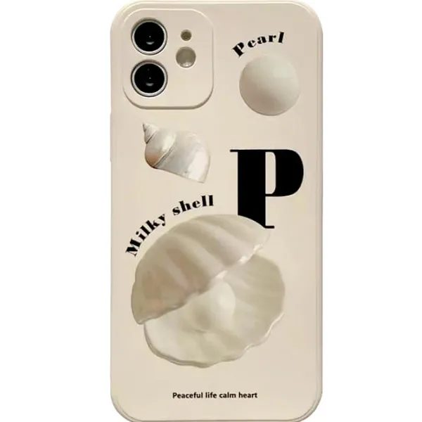 Iphone Cases*Boogzel Clothing Milky Shell iPhone Case White