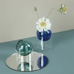 Flower Vases|Aesthetic Room Decor*Boogzel Clothing Mini Spherical Glass Vase