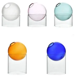 Flower Vases|Aesthetic Room Decor*Boogzel Clothing Mini Spherical Glass Vase