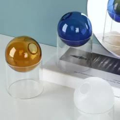 Flower Vases|Aesthetic Room Decor*Boogzel Clothing Mini Spherical Glass Vase