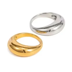 Rings*Boogzel Clothing Minimalist Aesthetic Couple Rings
