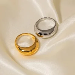 Rings*Boogzel Clothing Minimalist Aesthetic Couple Rings