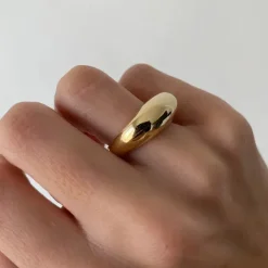 Rings*Boogzel Clothing Minimalist Aesthetic Couple Rings