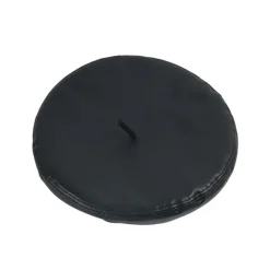 Hats*Boogzel Clothing Minimalist Aesthetic Leather Beret Hat
