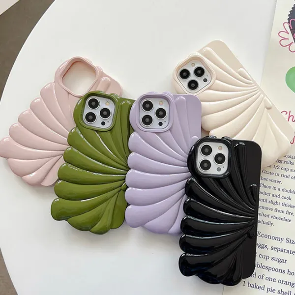 Iphone Cases*Boogzel Clothing Minimalist Aesthetic Seashell iPhone Case