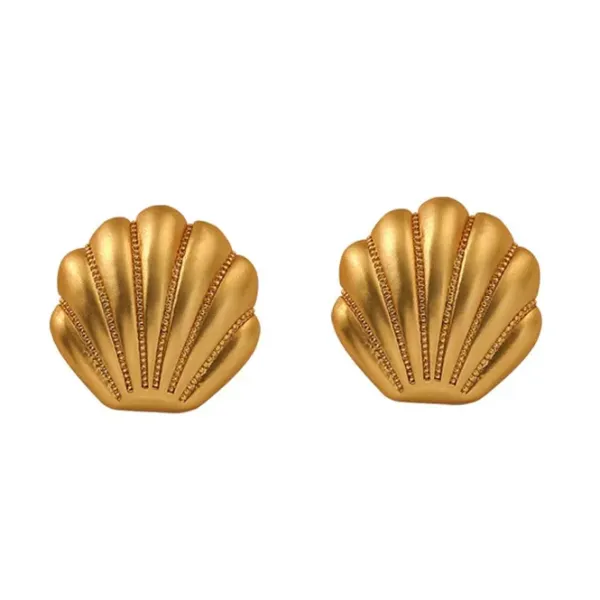 Earrings*Boogzel Clothing Minimalist Aesthetic Shell Earrings